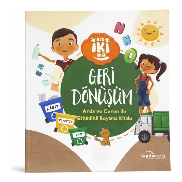 Biz Ikimiz Arda ve Ceren Ile Etkinlikli Boyama Kitapları ürün görseli 1