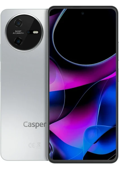 Casper VIA A40 256 GB 8 GB RAM Gümüş Gri Gümüş ürün görseli 1