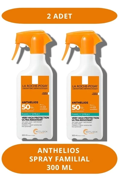 La Roche Posay Anthelios Family Spray Spf50 300 ml (2 Adet) ürün görseli 1