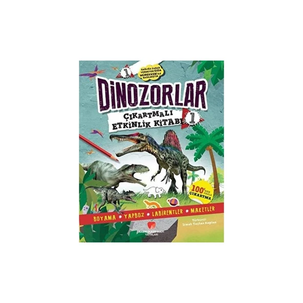 Dinozorlar Çıkartmalı Etkinlik Kitabı 1 ürün görseli 1