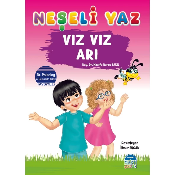 Neşeli Yaz – Vız Vız Arı - Nazife Burcu Takıl ürün görseli 1