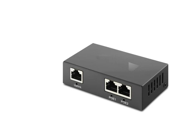 Poe Switch 2 Port 1 Uplink 10/100 Mbps 30W HDX1353 ürün görseli 1