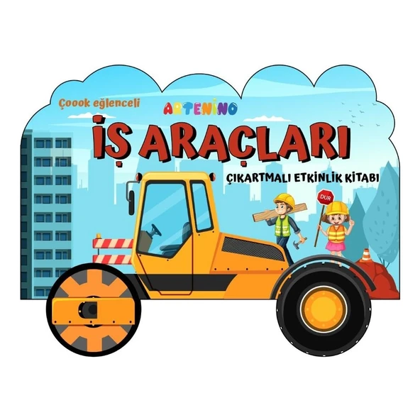 Taşıtlar Serisi / Iş Araçları Çıkartmalı Etkinlik Kitabı ürün görseli 1