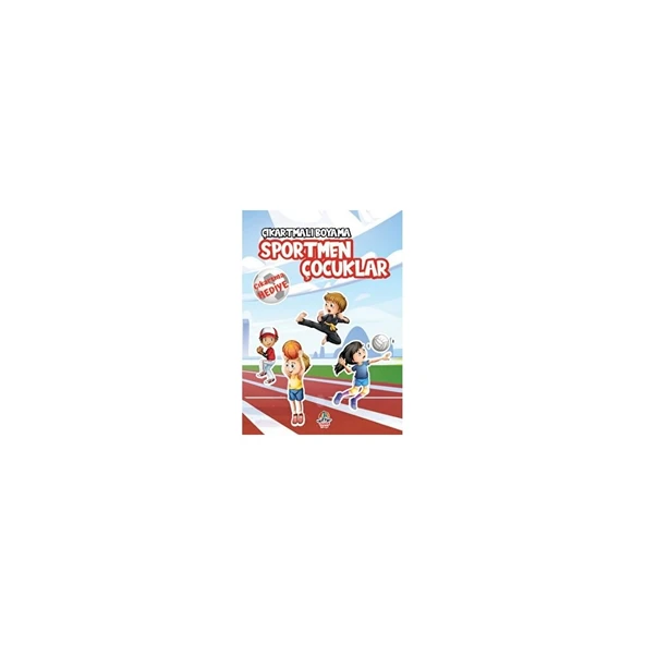 Çıkartmalı Boyama - Sportmen Çocuklar ürün görseli 1
