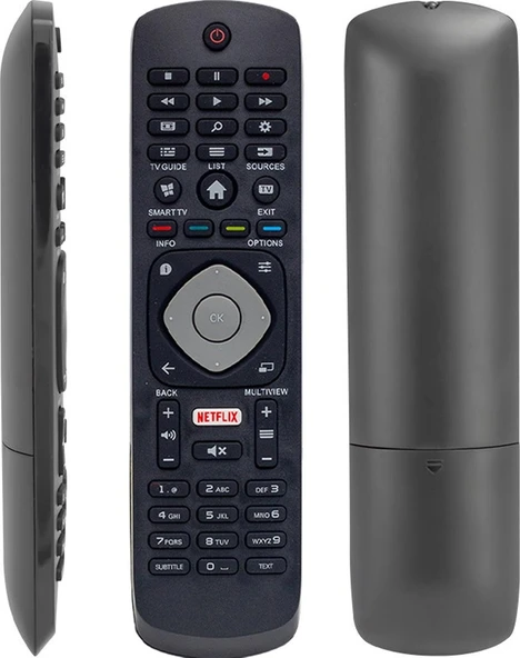 Lcd Led Tv Kumanda Philips Uyumlu 398gr08bephn0012ht, Netflix, Smart Rm- ürün görseli 1