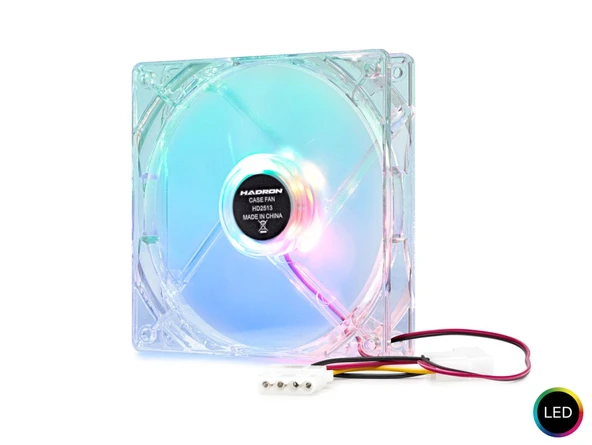 Kasa Fanı Led 120 Mm Şeffaf HDX1502 ürün görseli 1