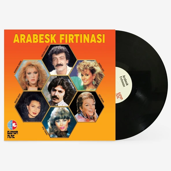 Çeşitli Sanatçılar - Arabesk Fırtınası - Plak ürün görseli 1