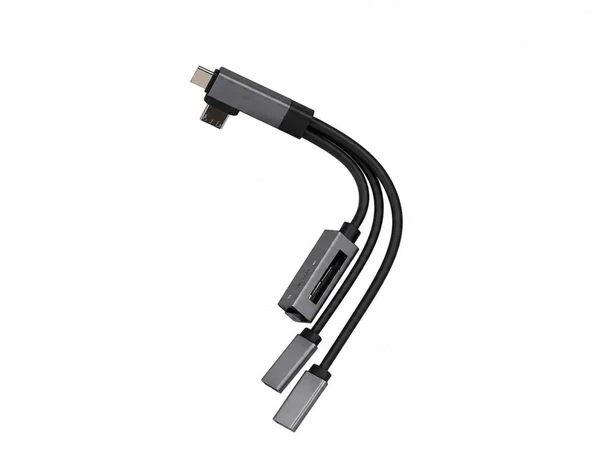 Type-c Hub Kart Okuyucu 4 Port HDX7877 ürün görseli 1
