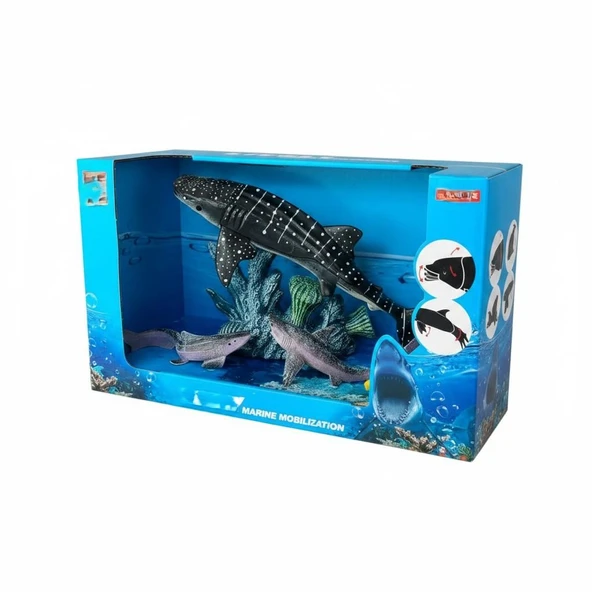 65891 DENİZ CANLILARI FİGÜRLERİ 6602-5 ürün görseli 1