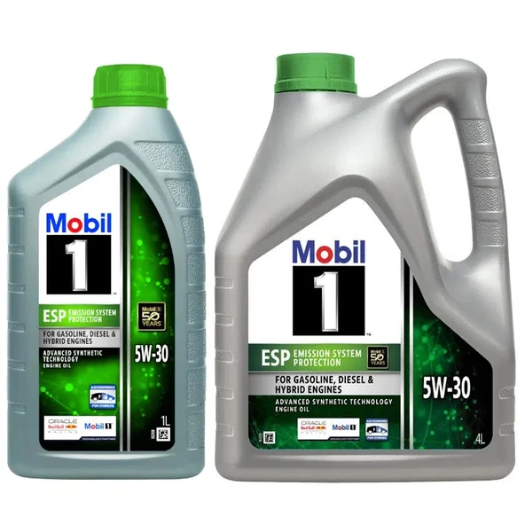 Mobil 1 ESP 5W30 Motor Yağı 4 L + 1 L ÜT:2026 ürün görseli 1
