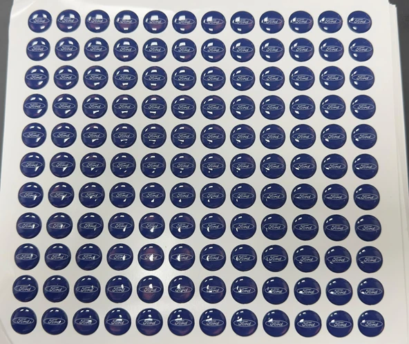 FORD İle Uyumlu Anahtar Logo Amblemi Kumanda Logo Çap 1.4 cm 14 mm 2 Adet ürün görseli 1