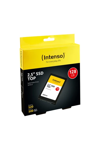 Intenso 128GB 2.5" 520-500MB/s Sata 3 SSD (3812430) ürün görseli 1