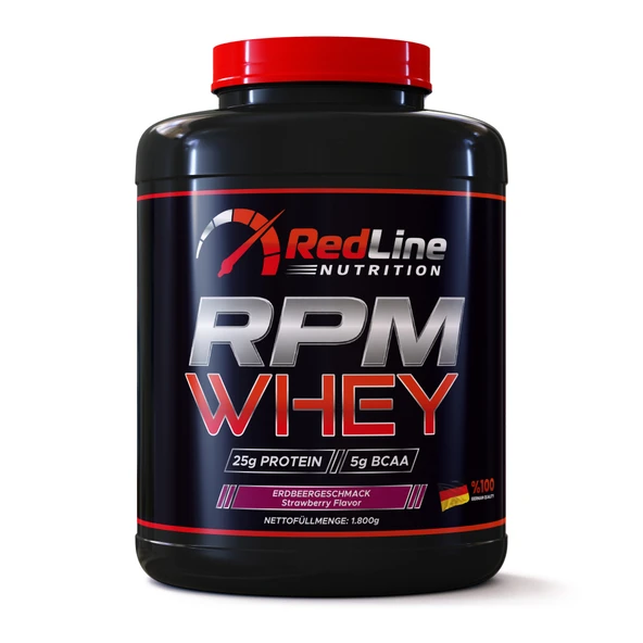 Redline Nutrition RPM Whey 1800 GR-Çilek Aroma ürün görseli 1
