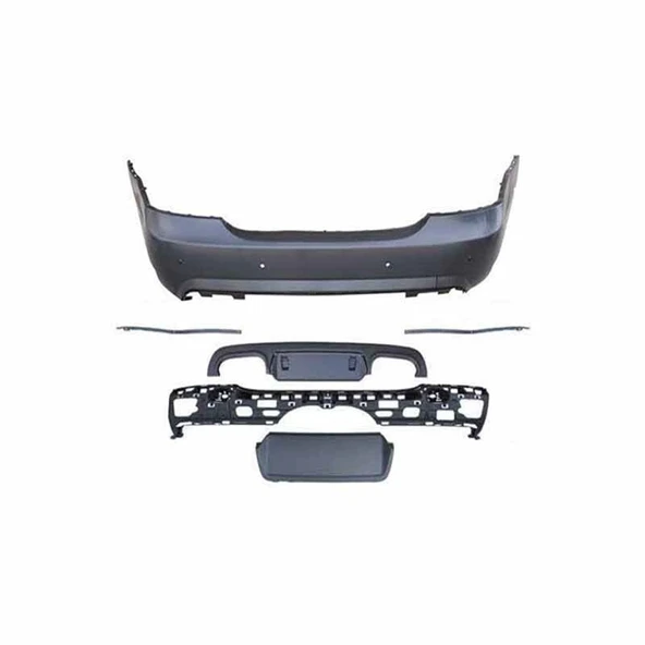 AUTOGP Mercedes w221 s63 s65 arka tampon seti ürün görseli 1