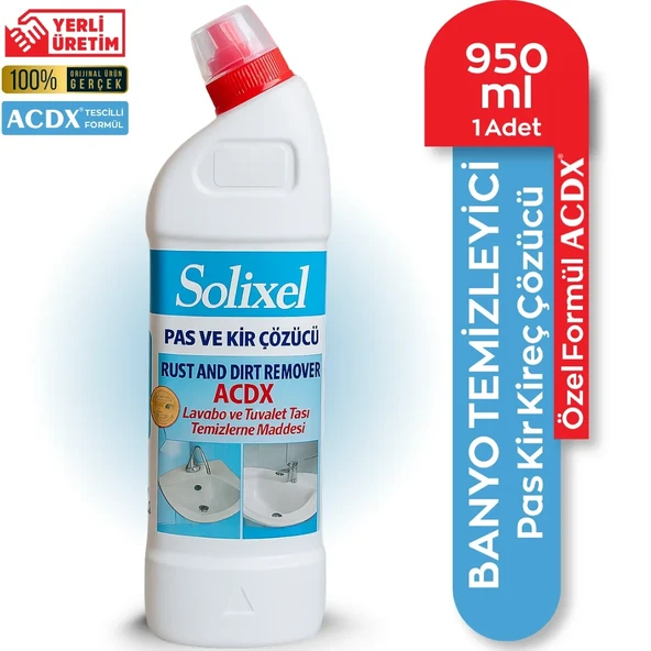 Solixel Lavabo Ve Tuvalet Taşı Temizleyici ürün görseli 1