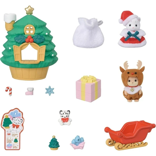 Bebek Noel Baba’nın Yılbaşı Ağacı Evi - Resim 2