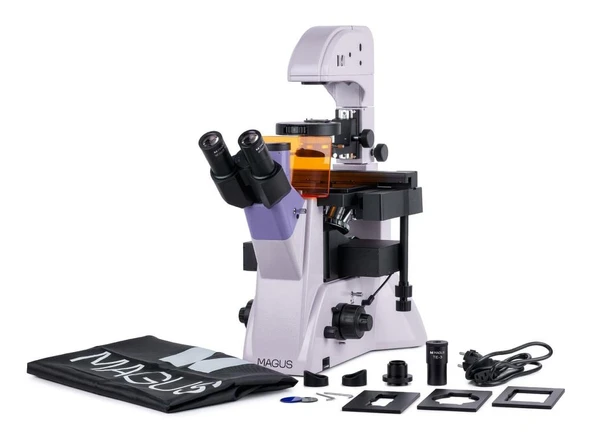 MAGUS Lum V500L Floresan İnverted Mikroskop ürün görseli 1