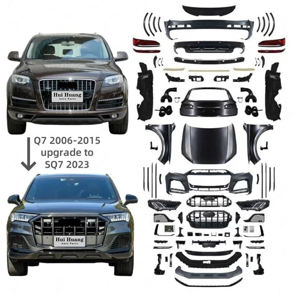 AUTOGP Audi q7 sq7 2020 4m dönüşüm body kit seti full 2006 / 2015 ürün görseli 1