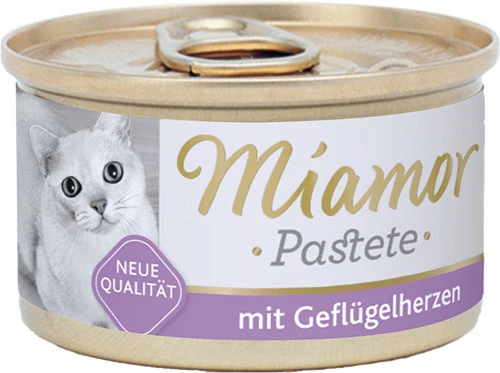 Miamor Pastete Yürekli Kedi Konserve Yaş Mama 85 gr ürün görseli 1