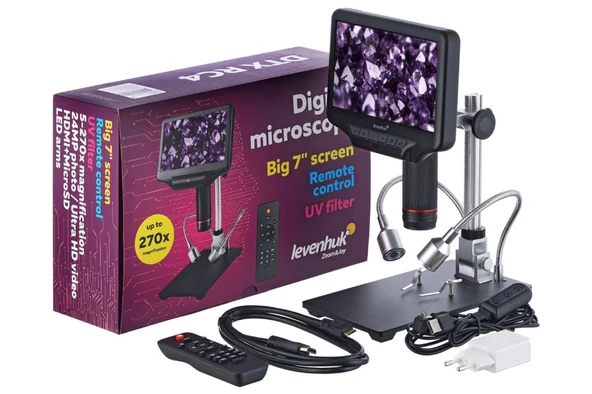 Levenhuk DTX RC4 Uzaktan Kumandalı Mikroskop ürün görseli 1