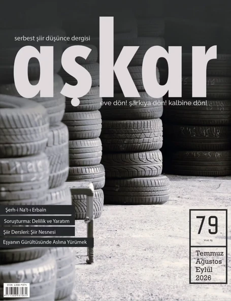 Aşkar Dergi 79.Sayı Temmuz-Ağustos-Eylül 2026 ürün görseli 1