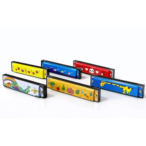 Desenli Metal Mızıka ürün görseli 1