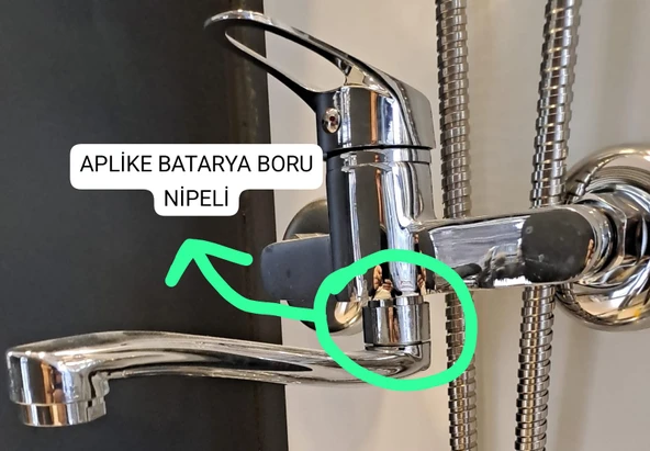 APLİKE BATARYA BORU NİPELİ ( 3/4 - 3/8 ) - Resim 7
