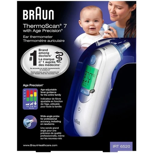 Braun IRT 6520 Thermoscan Ateş Ölçer ürün görseli 1