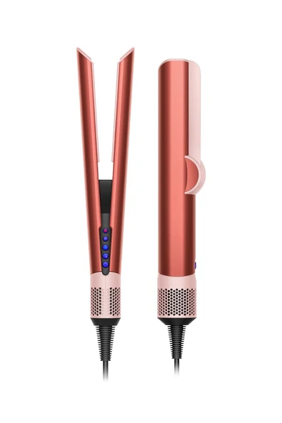 Dyson Airstrait Saç Düzleştirici (Strawberry Pink) Bordo/Pembe (İthalatçı Garantili) ürün görseli 1