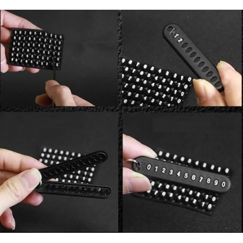 Mini Anahtarlık Çok Amaçlı Numaratör - Resim 5