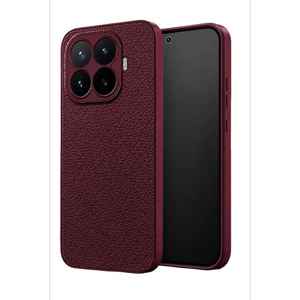 Xiaomi Mi 17t Pro Thermax Silikon Kılıf - Bordo ürün görseli 1