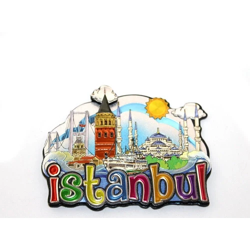 İstanbul Temalı Silikon Magnet ürün görseli 1