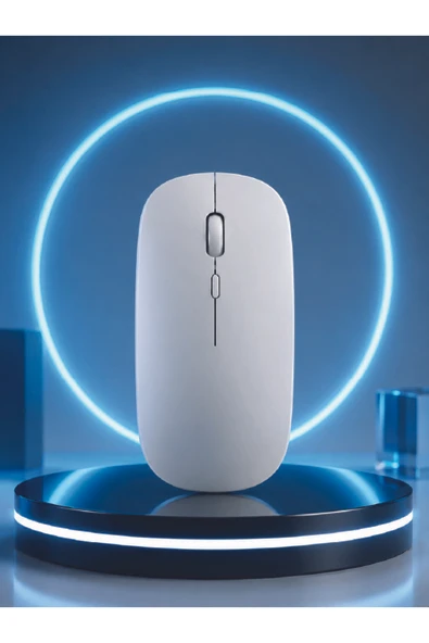 Kablosuz Bluetooth Oyuncu Mouse Sessiz Tıklama Ergonomik Wireless Fare - Resim 3