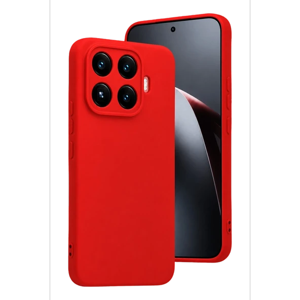 Xiaomi Mi 17t Pro First Silikon - Kırmızı ürün görseli 1