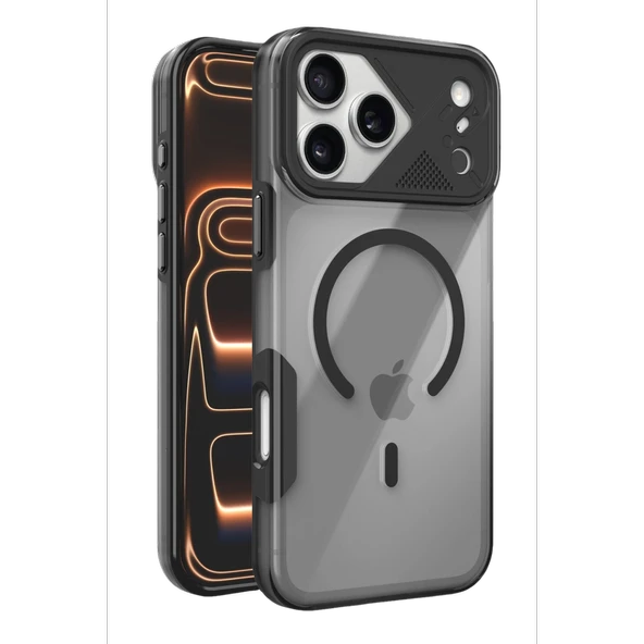 Joko Apple İphone 17 Pro Zinko Magsafe Kapak - Siyah ürün görseli 1