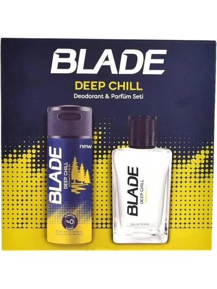 Blade Deep Chill Erkek Parfüm EDT 70 ML + Sprey Deodorant 150 ML ürün görseli 1