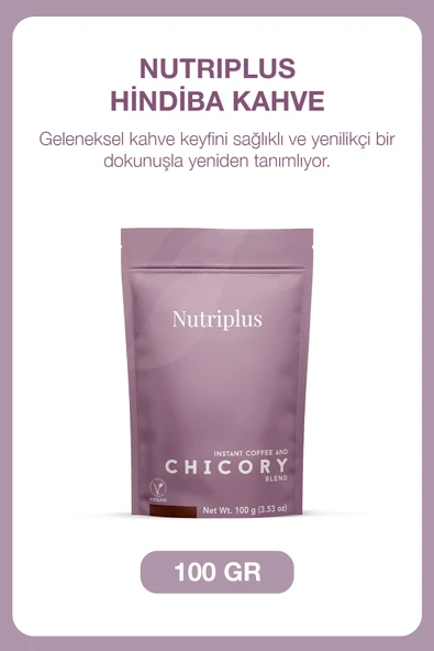 NUTRIPLUS HİNDİBA KAHVE 100 GR ürün görseli 1