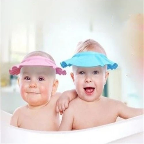 Bebek Banyo Şapkası Pembe - Resim 4