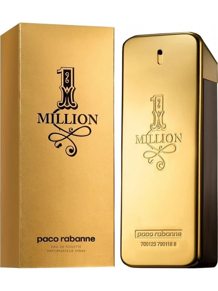 One Million EDT 100 Ml Erkek Parfüm Odunsu Oryantal Baharatlı Koku ürün görseli 1