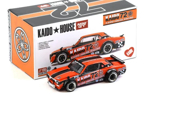 MİNİ GT 1/64 KAİDO HOUSE NİSSAN SKYLİNE 2000 GT-R ürün görseli 1