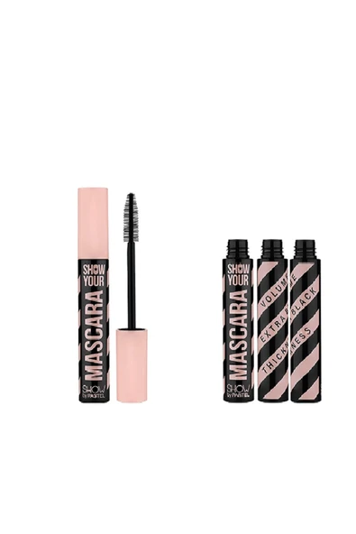 Show by Pastel Show Your Maskara - Black - Resim 2