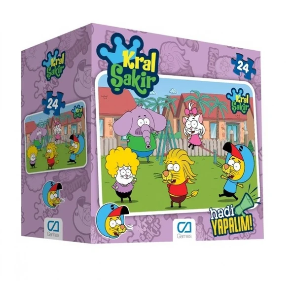 Games Kral Şakir Puzzle 24 Parça ürün görseli 1