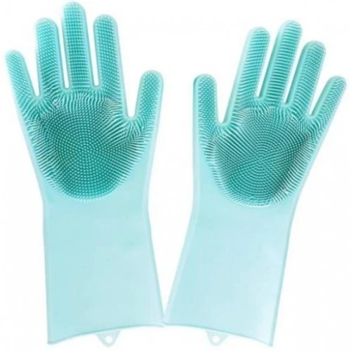 Sihirli Isıya Dayanıklı Silikon Çok Amaçlı Bulaşık Eldiven Fırçası Magic Gloves ürün görseli 1