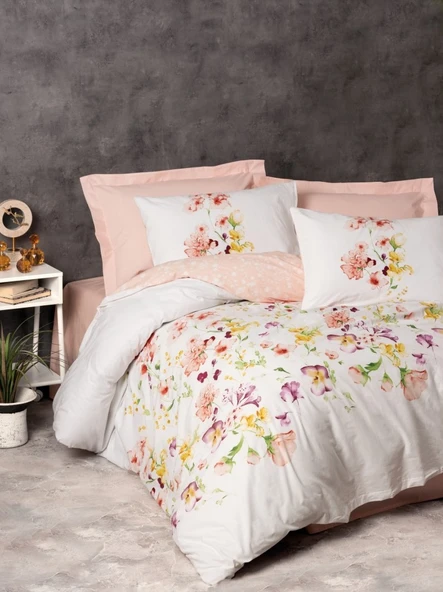 Cotton Box Nevresim Takımı Tek Kişilik Emma Somon ürün görseli 1