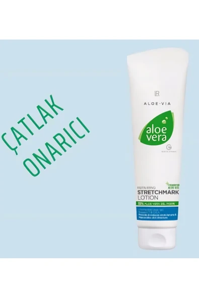 LR  STRECHMARK ALOE VIA Aloe Vera Çatlak Karşıtı Bakım Losyonu 150ML ürün görseli 1