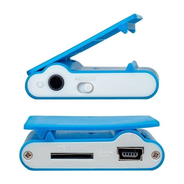 Magicvoice MV-19976 Hafıza Kart Destekli Mp3 Player Kırmızı&Altın ürün görseli 1