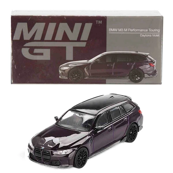 Mini Gt 1:64 BMW M3 M Performance Touring Daytona Violet ürün görseli 1