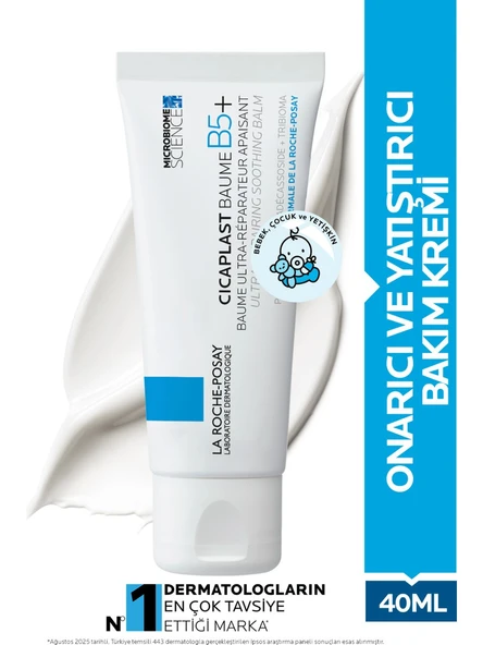 Cicaplast Baume B5+ Onarıcı ve Yatıştırıcı Bakım Krem 40 ml ürün görseli 1