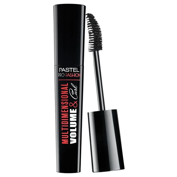 Pastel Profashion Multidimensional Volume&Curl  Siyah Mascara ürün görseli 1