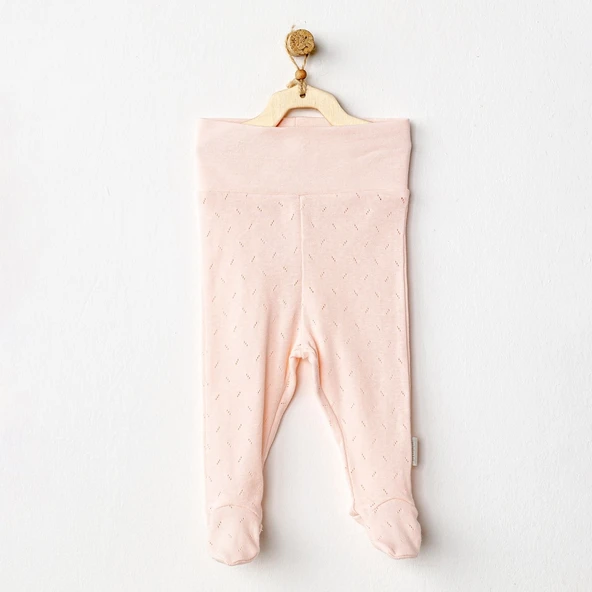 Andywawa AC24706 Jacquard Patikli Bebek Pantolon Pink ürün görseli 1